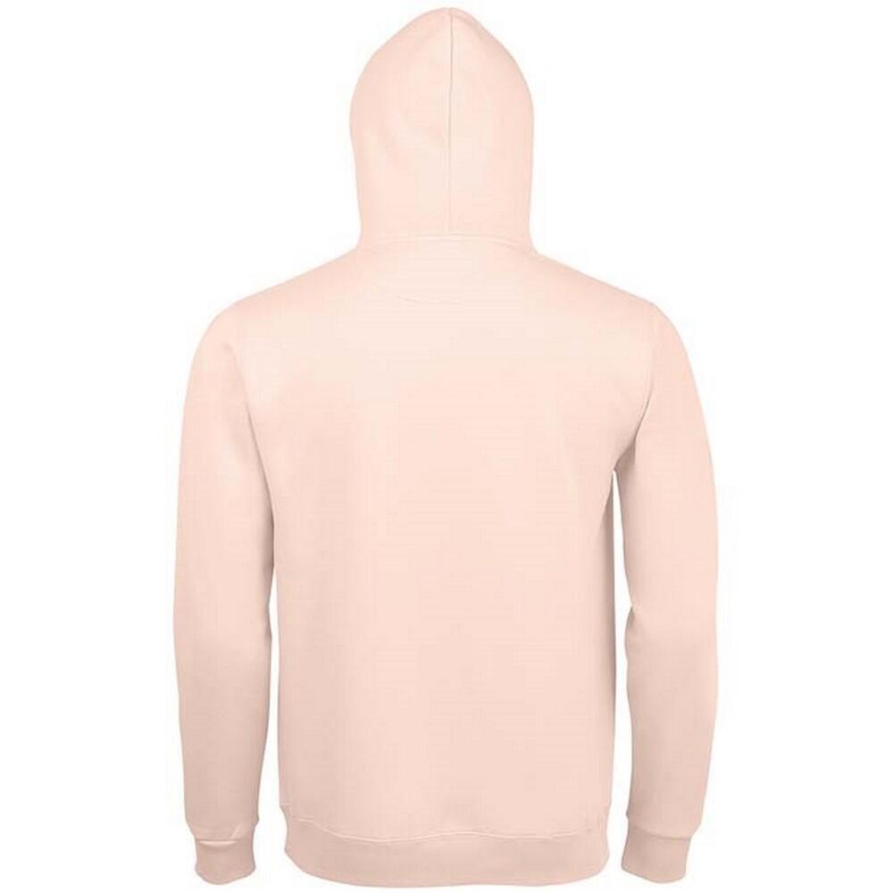 Felpa Con Cappuccio Uomo SOLS Spencer Crema Rosa 2/3