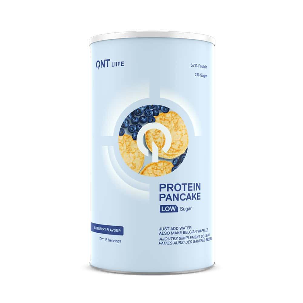 QNT Pancake Proteico A Basso Contenuto Di Zucchero (500g) - Mirtilli