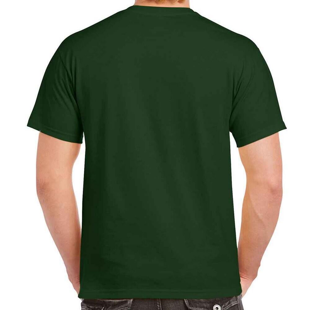 T-Shirt unissexo para adultos em ultraalgodão (Verde Floresta) 2/2
