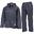 Conjunto de casaco e calças impermeáveis para homem Azul Marinho