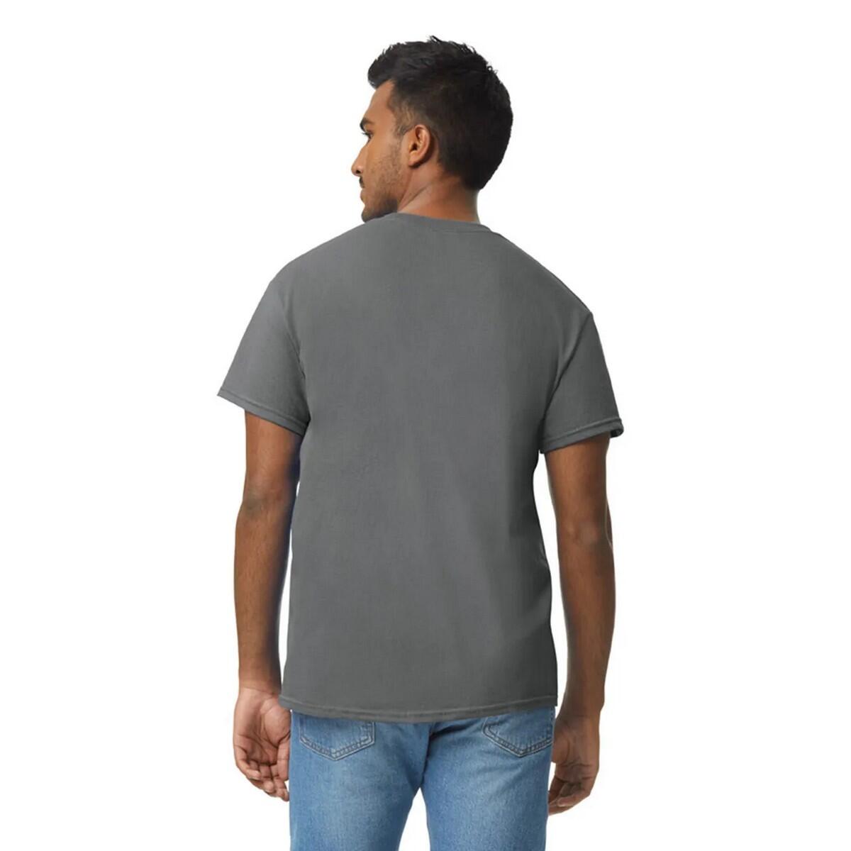 T-Shirt de algodão pesado para adultos (Antracite) 2/2
