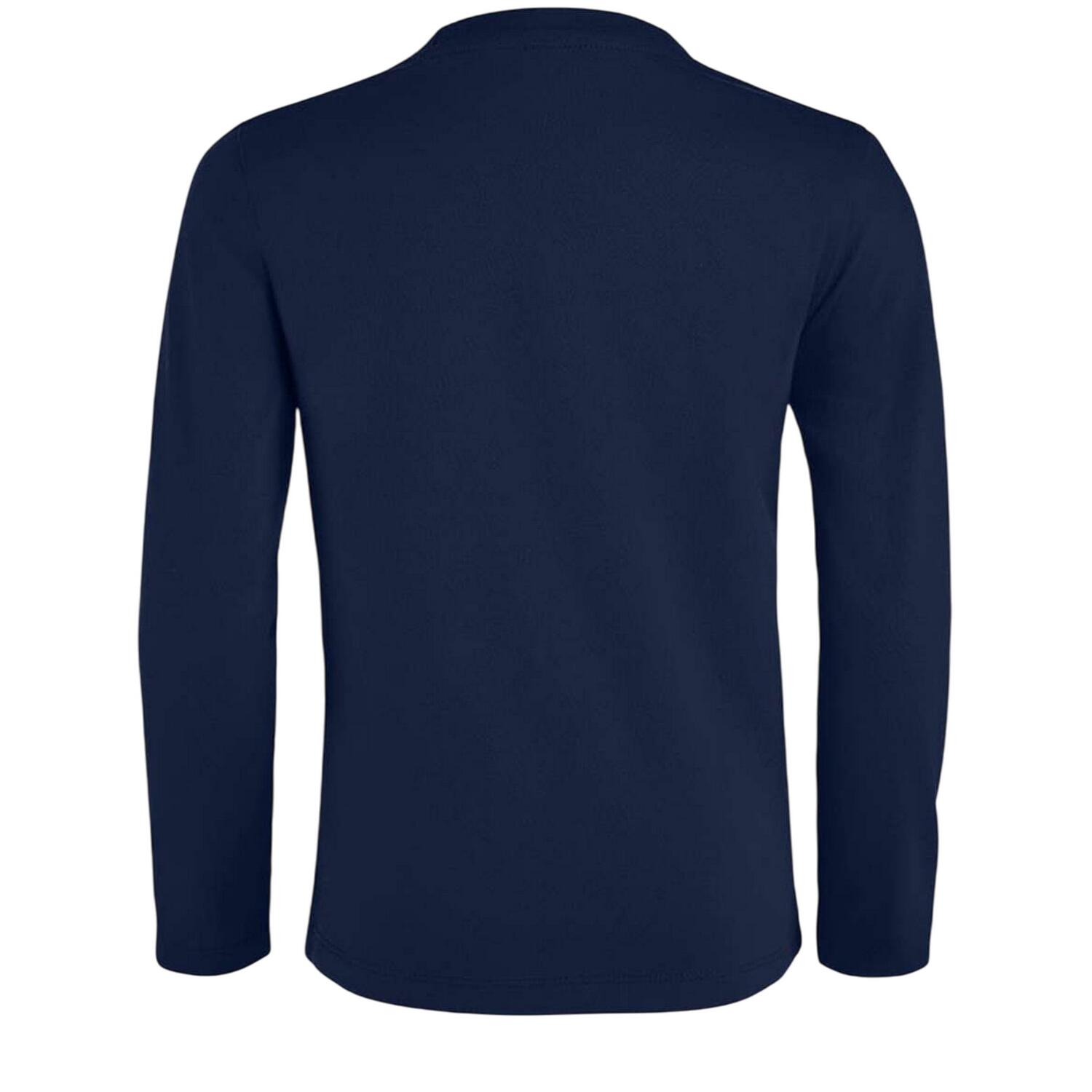 Camiseta Imperial de Manga Larga para Niños/Niñas Marino French 2/3