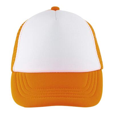 Kinder/kids bubbel baseballpet (wit)