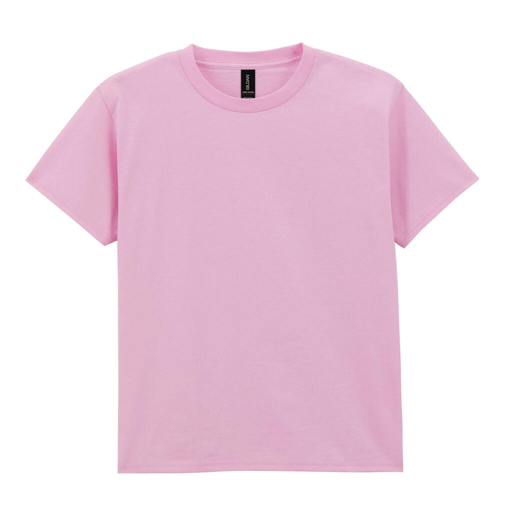 Childrens/Kids Cotton Lightweight TShirt (Light Pink)
