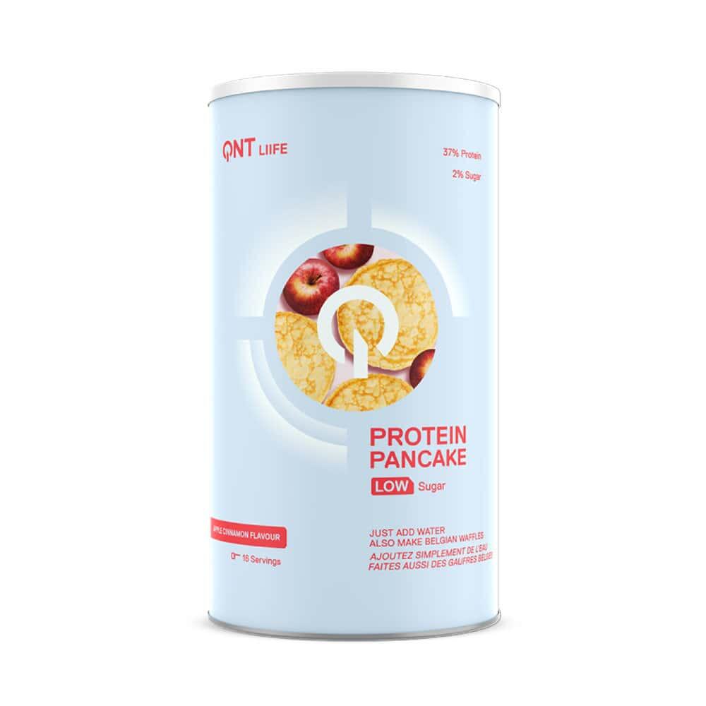 Qnt - Pancakes Protéinés | Protein Pancake Low Sugar (500g) | Pomme - Gateau Énergétique - Taille Unique - Decathlon