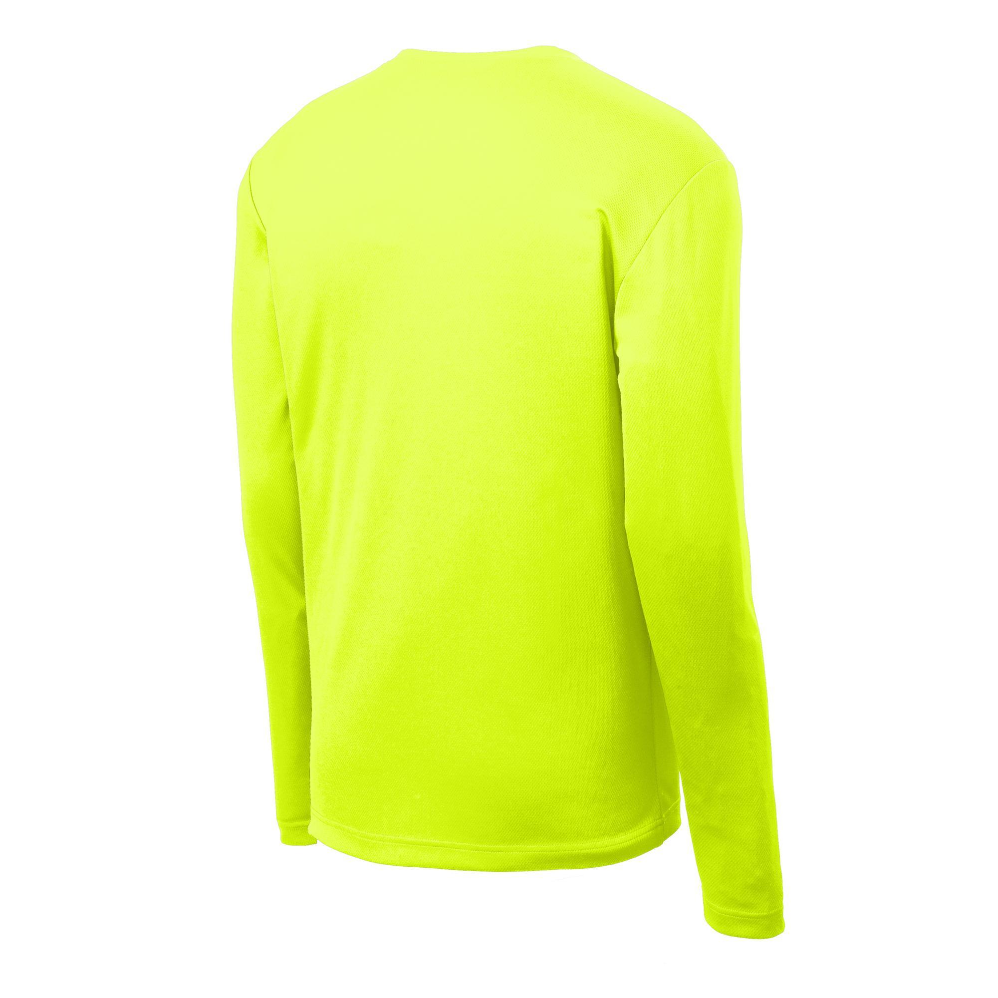 Camiseta de deporte de manga larga y secado rápido para chica/mujer Verde lima 2/2