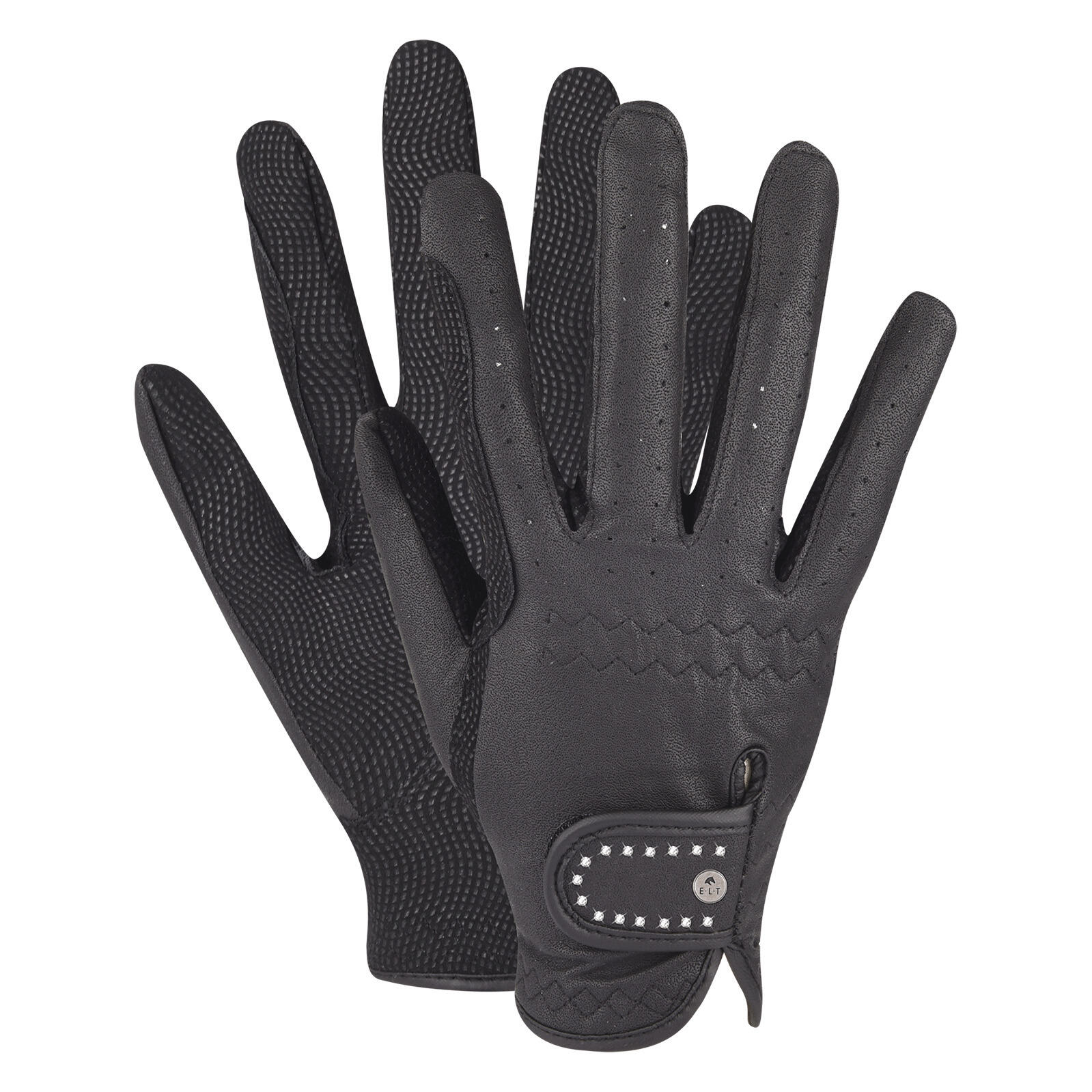 Elt - Gants D'Équitation En Cuir Universels Elt Der Allrounder - Gants - Noir - 40 M - Decathlon