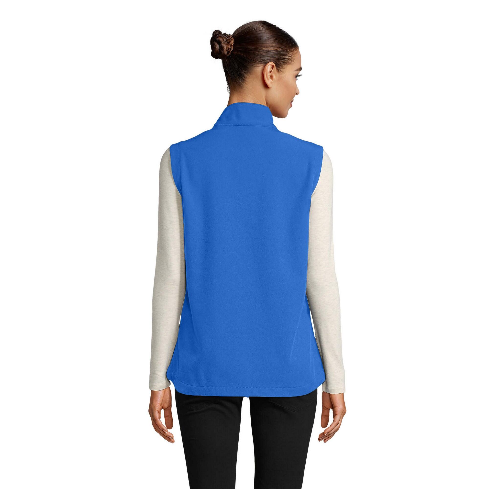 Dames Race Softshell Bodywarmer (Koningsblauw) 2/3