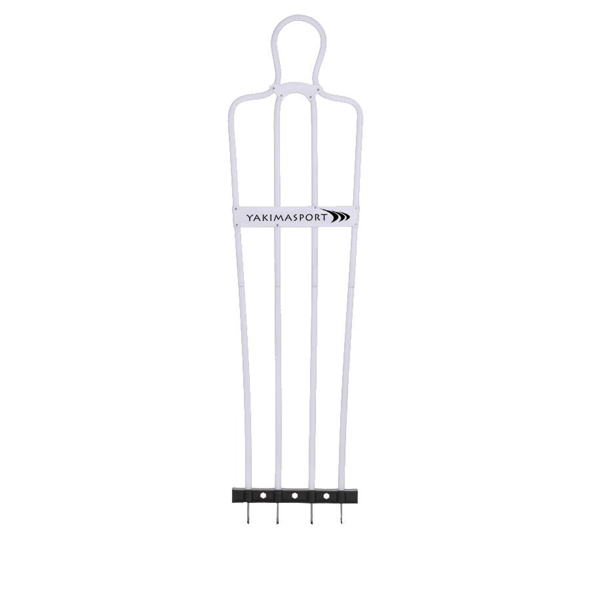 Mur piłkarski AirFlow, 160cm, Pasywny obrońca junior biały