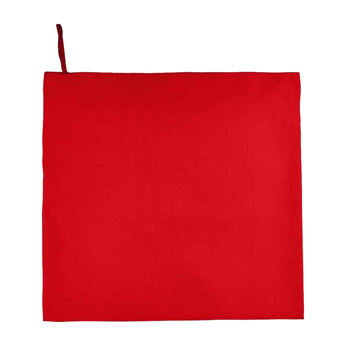 SOL'S Toalha de microfibra Atoll 100 Vermelho
