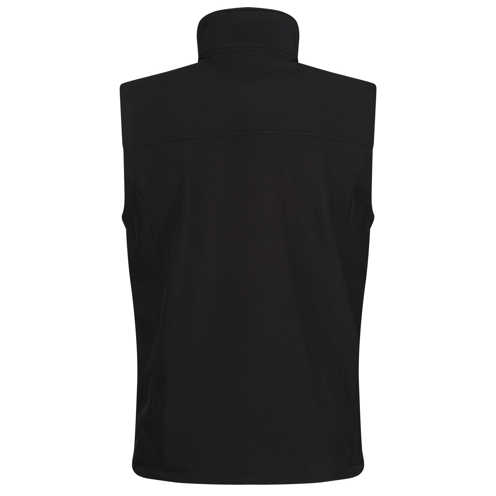 Giacca Senza Maniche Resistente Ad Acqua E Vento Uomo Regatta Flux Nero Totale 2/4
