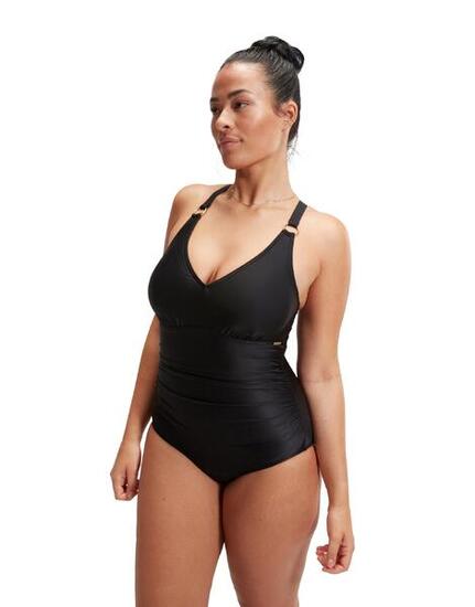 Maillot de bain 1 pièce col v femme Speedo Eco