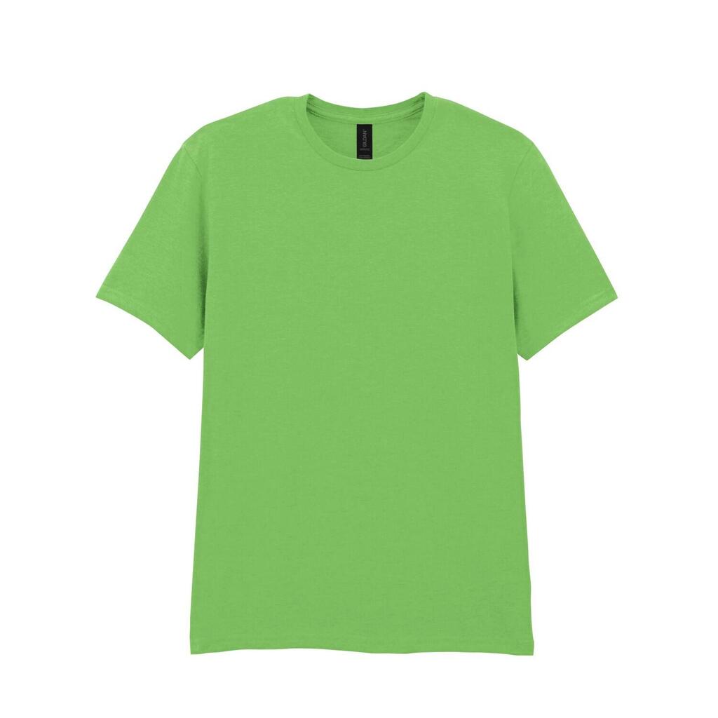 Unisex Adult Softstyle Plain Cotton TShirt (Lime)
