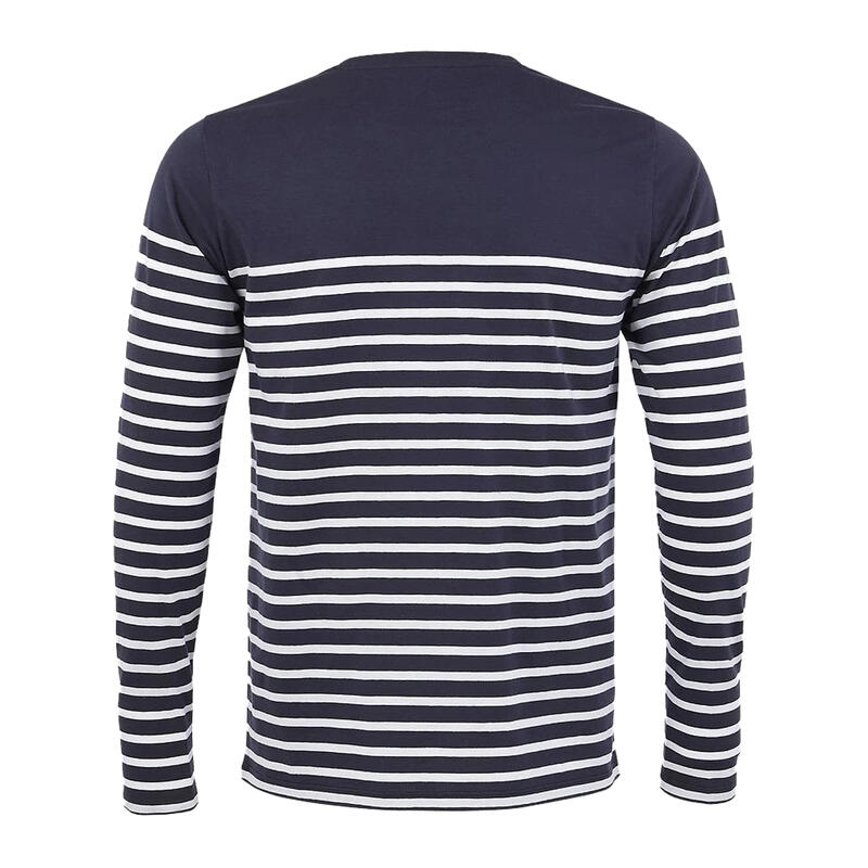 Tricou Drumeții În Natură SOLS Matelot In Dungi Bărbați