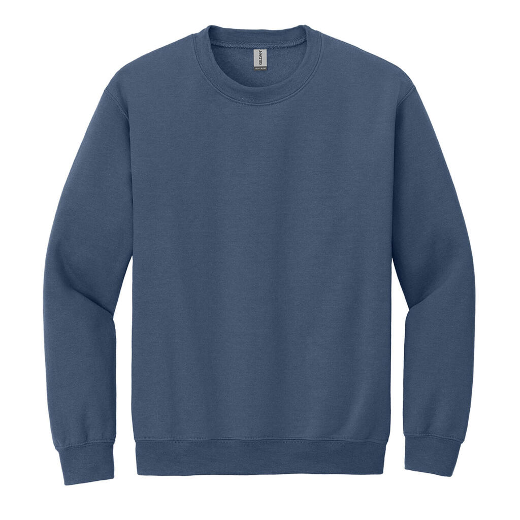 Unisex Adult Heavy Blend Crew Neck Sweatshirt (Indigo Blue)