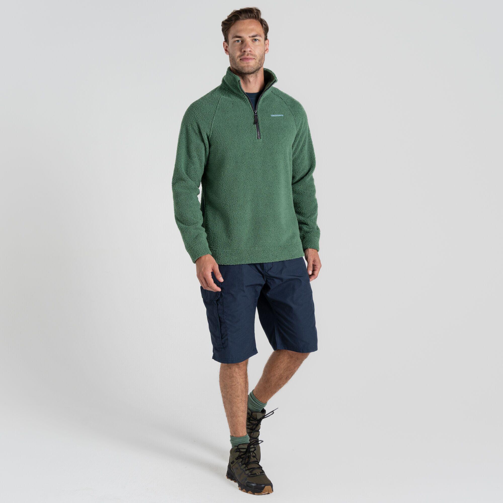 Pile Uomo Karlton Half Zip Escursionismo 3/6