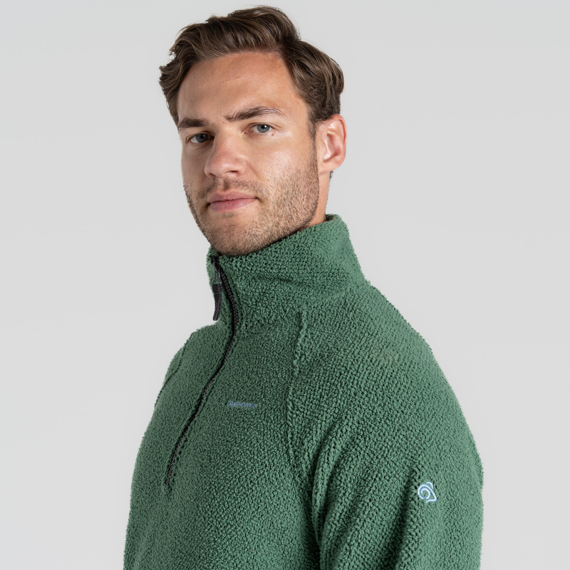 Pile Uomo Karlton Half Zip Escursionismo 5/6