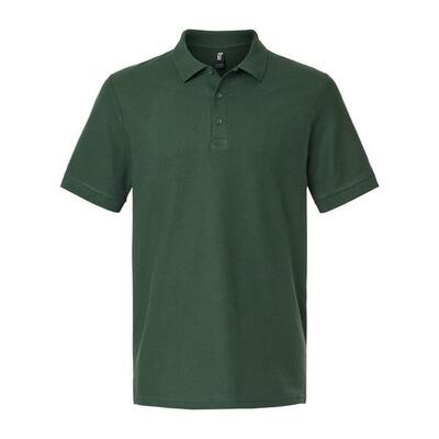 Unisex hammer piqué poloshirt voor volwassenen (houtskool)