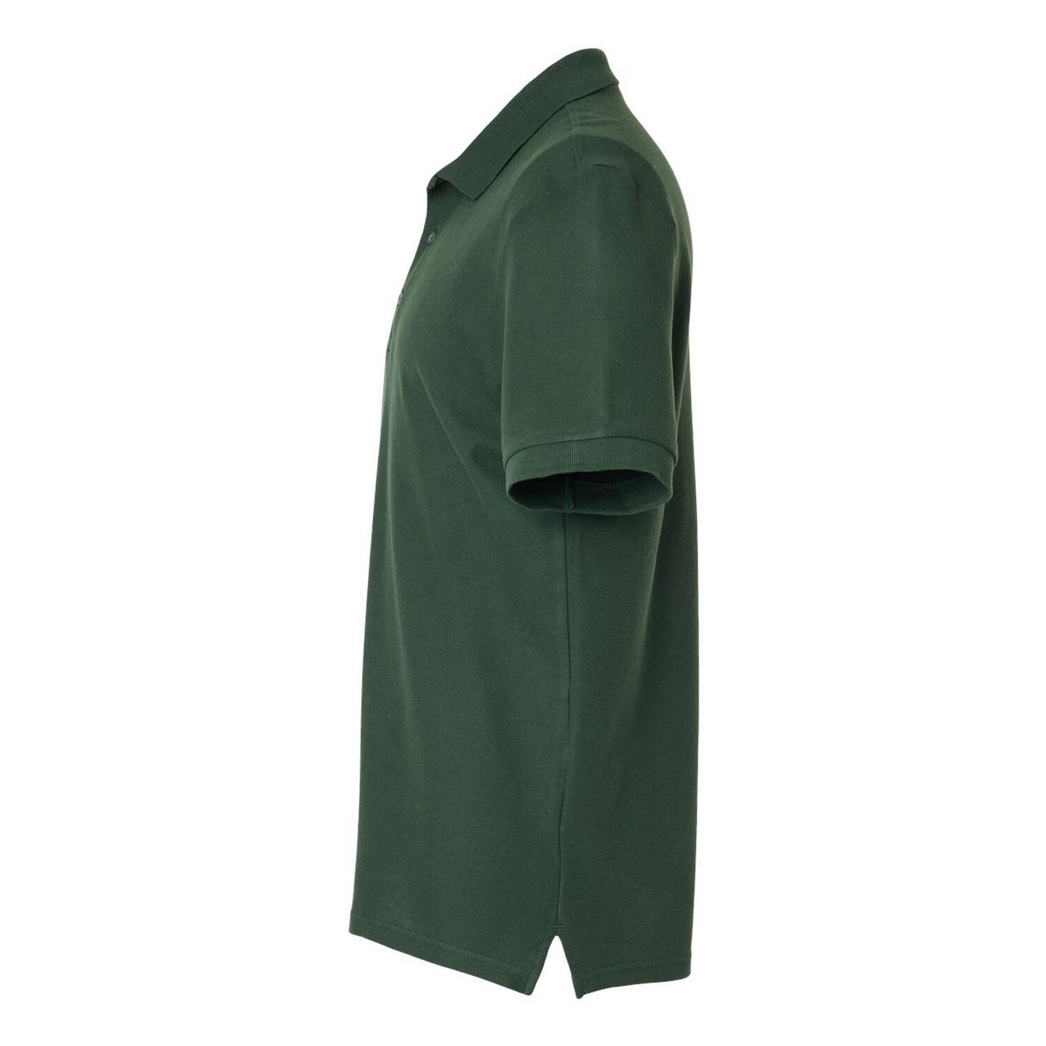 Camisola pólo unissexo adulto Hammer Piqué (Verde Floresta) 3/4