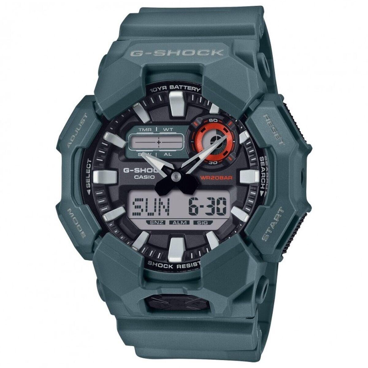 Casio Relógio Masculino G-Shock Ga-010-2Aer Multicolorido Azul Verde da Decathlon