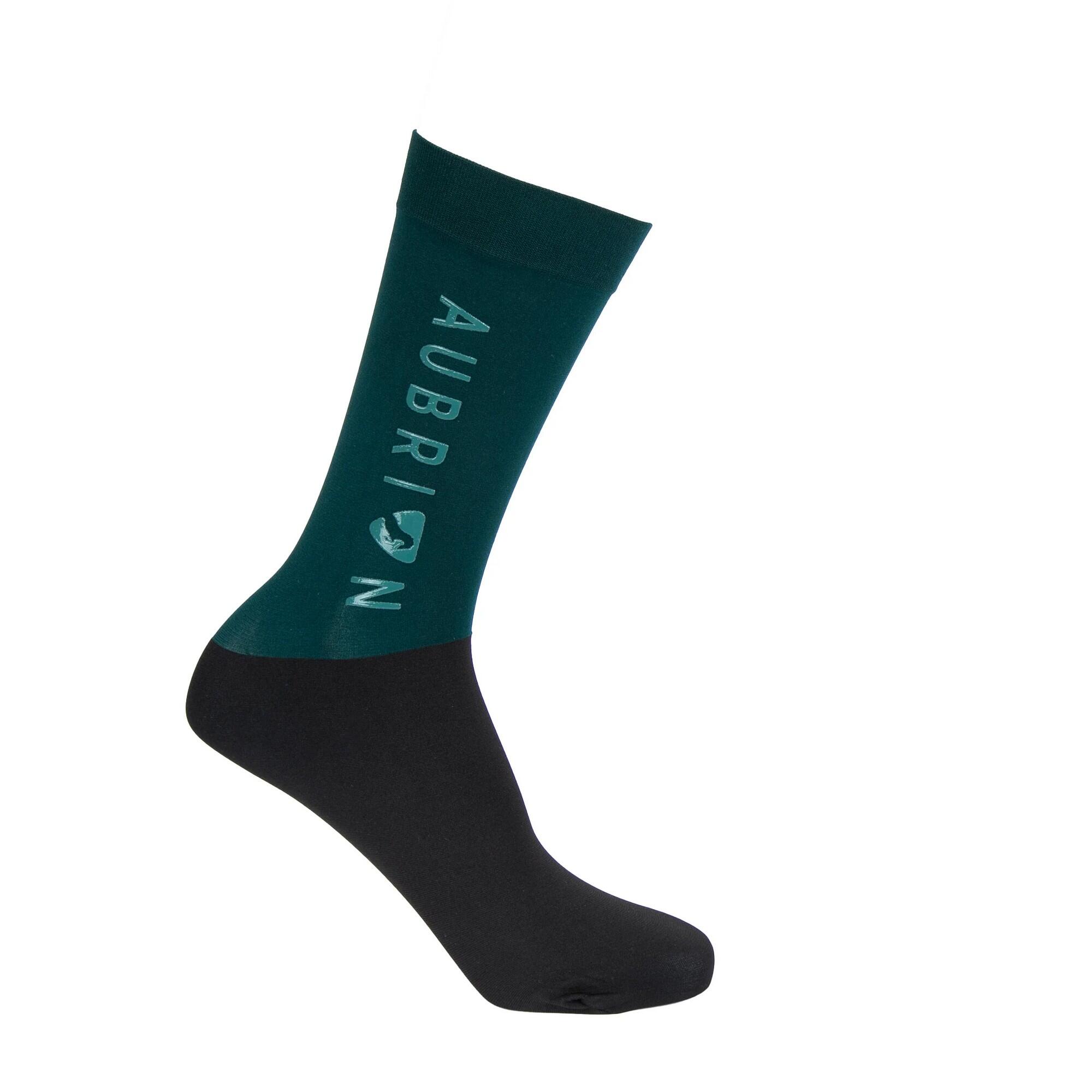 AUBRION Childrens/Kids Eltar Socks (Green)