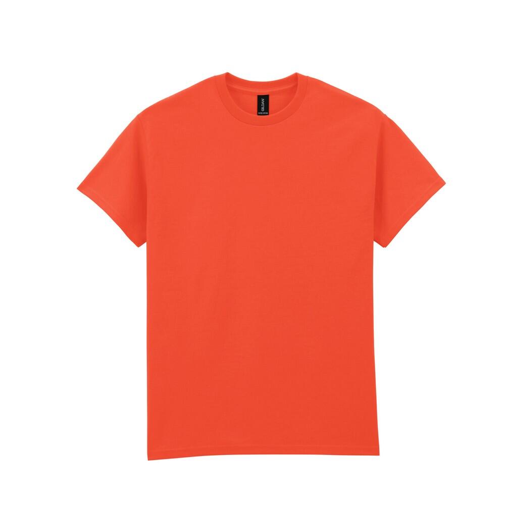 Gildan - Tshirt Adulte (orange) - T-shirt Manches Courtes - Jaune|orange - 56 3xl - Decathlon