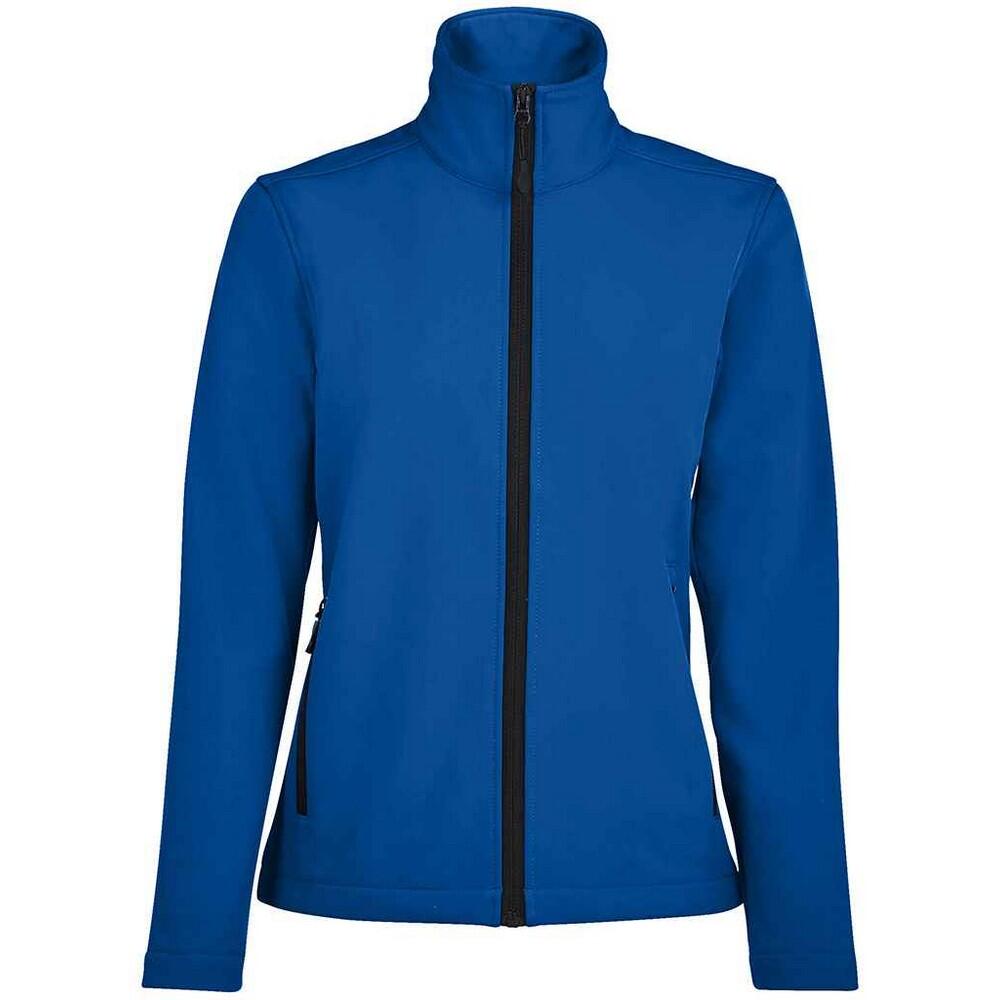 Womens/Ladies Race Soft Shell Jacket (Royal Blue)
