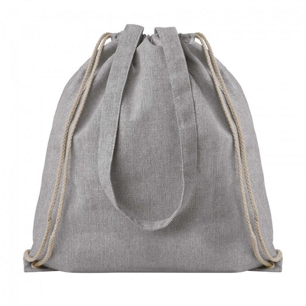 Mochila de Cuerdas Atlanta Gris Jaspeado 2/3
