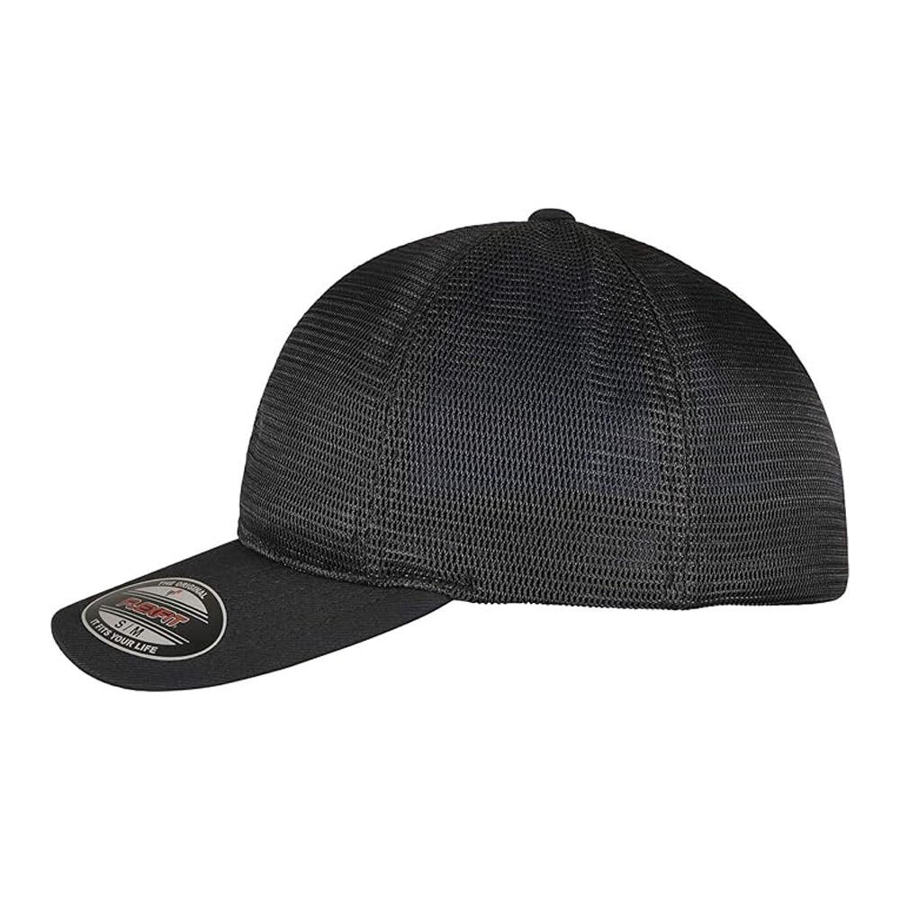 "360 Omnimesh" BaseballMütze Damen und Herren Schwarz 3/4
