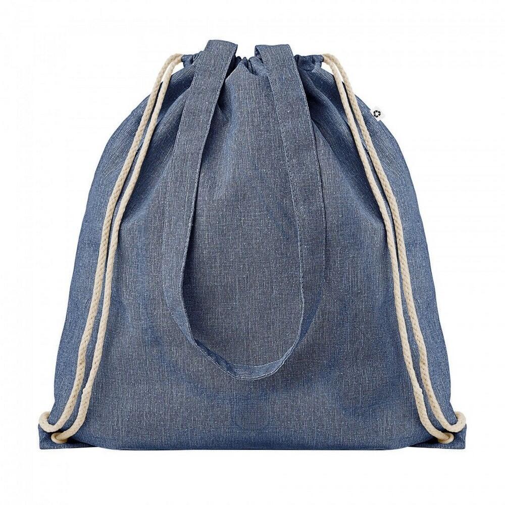 Sac À Cordon ATLANTA (Bleu Chiné) 2/3
