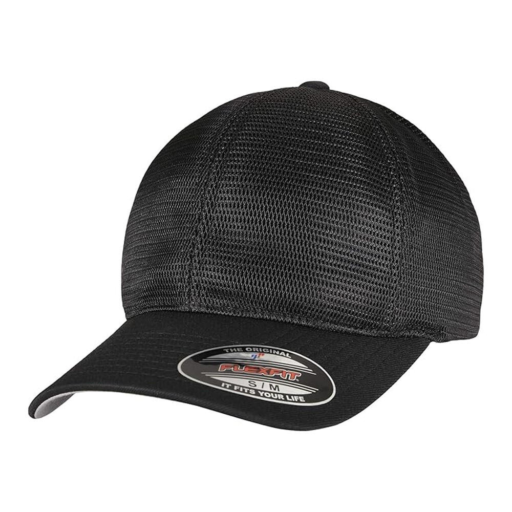 Flexfit - Casquette De Baseball Omnimesh (noir) - Chapeau - Noir - Taille Unique - Decathlon