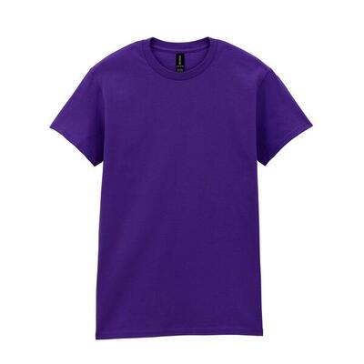 Maglietta Adulto Unisex Gildan Grigio Ghiaccio Tinta Unita