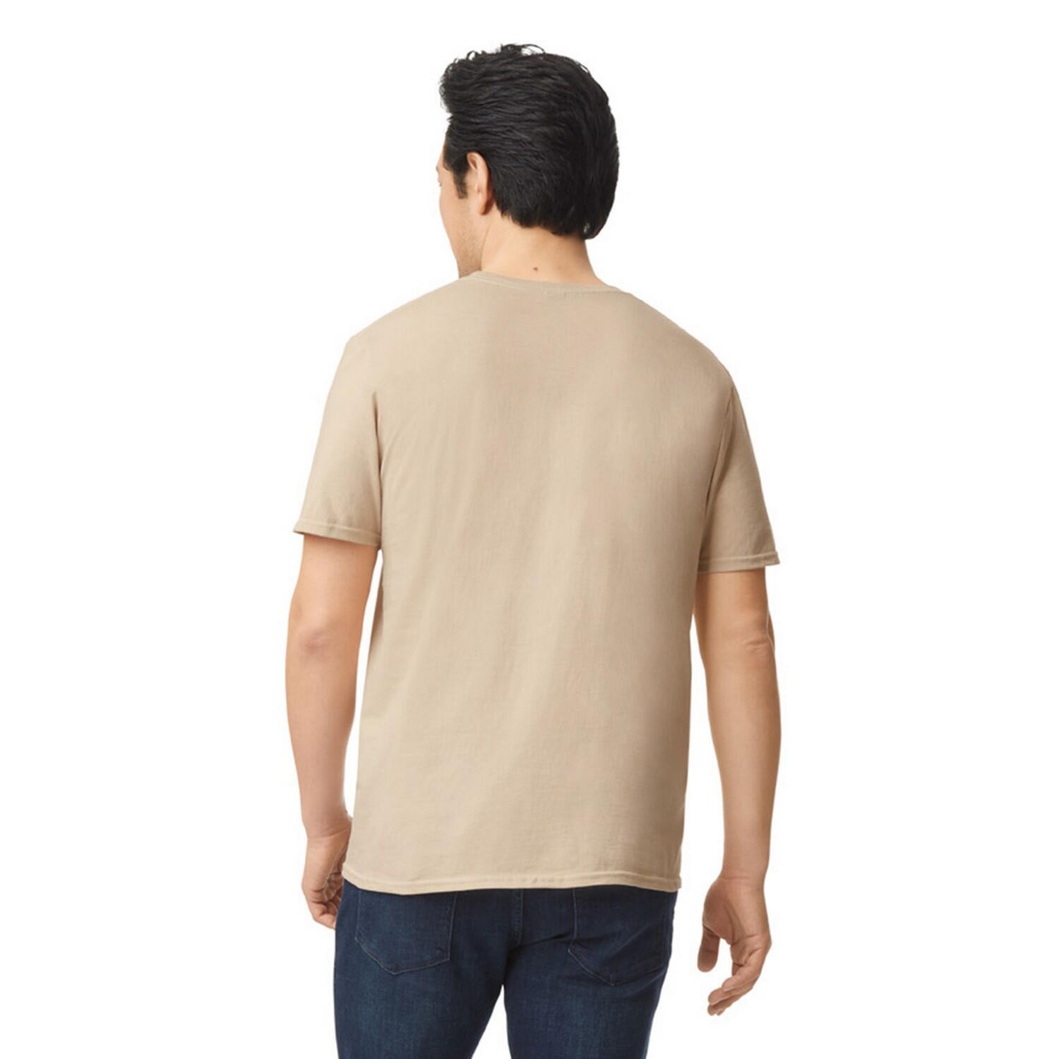 Tshirt Motif/style Uni SOFTSTYLE Adulte (Sable) 2/3