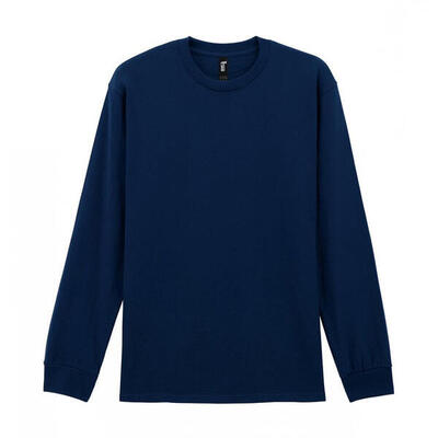 Unisex volwassen hammer tshirt met lange mouwen (sport dark navy)