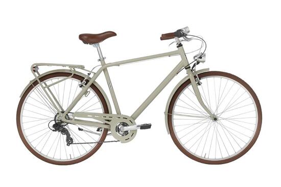 Bicicletta da città FREETIME 28 pollici Man nera