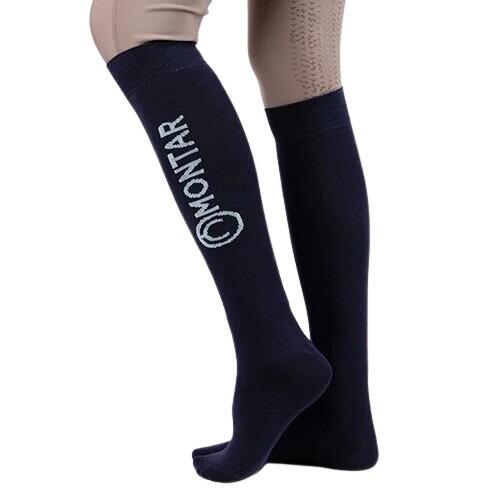 Long riding socks with logo Montar 2/2