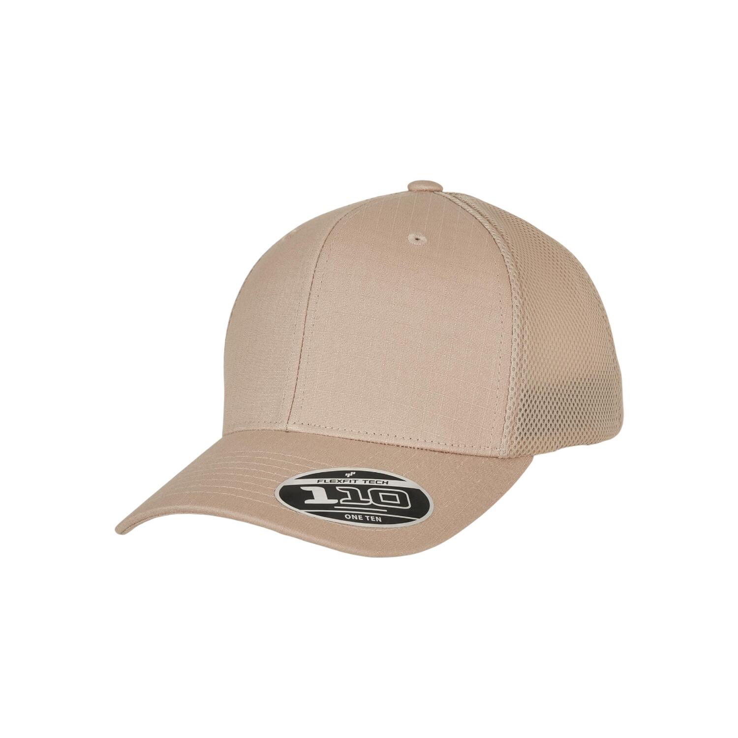BaseballMütze Netzmaterial Damen und Herren Khaki 3/3