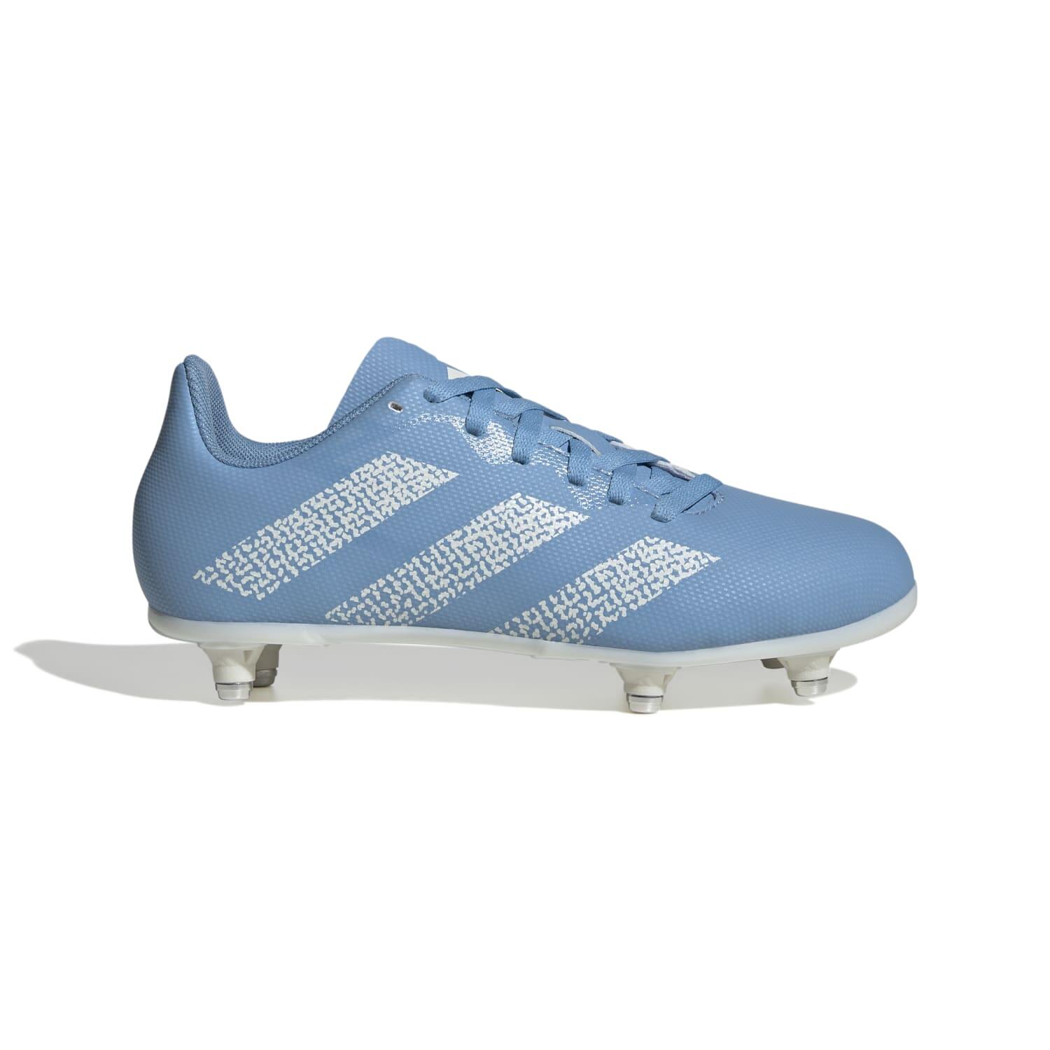 ADIDAS adidas Rugby Kids Soft Ground Boots Blue IG4019 - K10 UK
