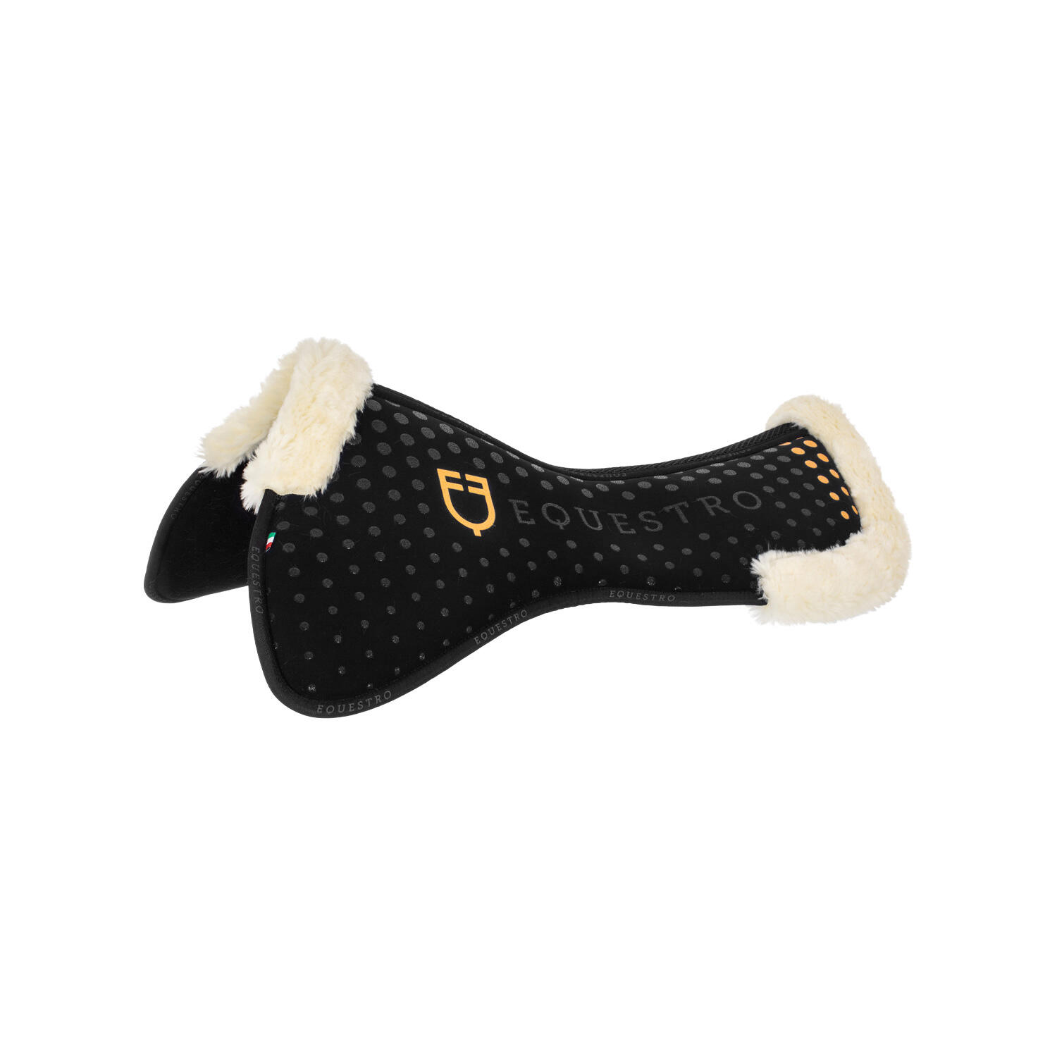 Equestro - Amortisseur Pour Cheval Ecowool Equestro - Amortisseur De Selle D'Équitation - Noir - No Size - Decathlon
