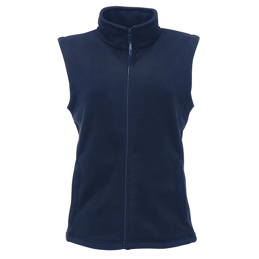 Womens/Ladies 210 Series Microfleece Bodywarmer / Gilet (Dark Navy)