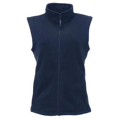 Vrouwen/dames 210 series microfleece bodywarmer / gilet (donkere marine)