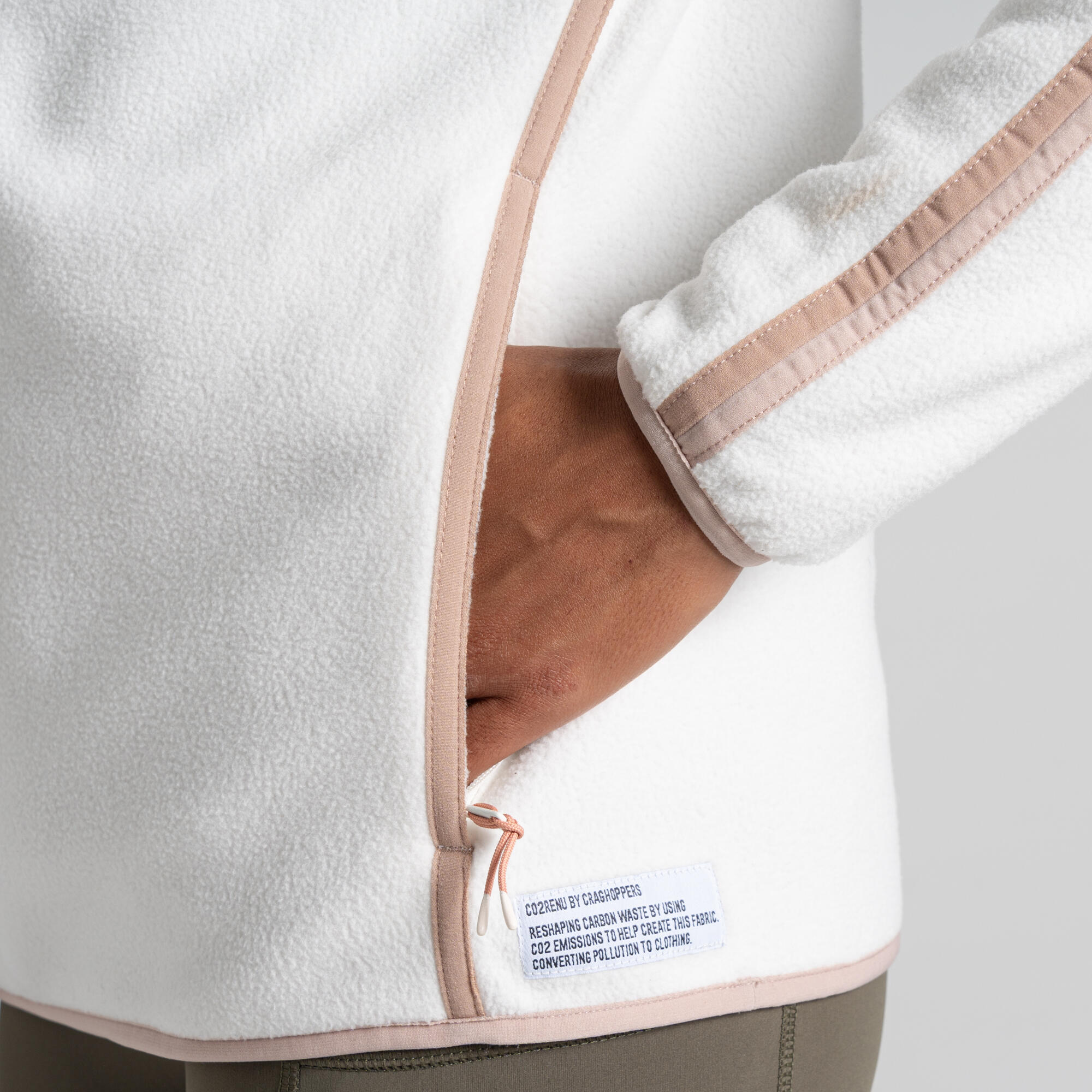 Polar con media cremallera CO2Renu II para mujer 4/5