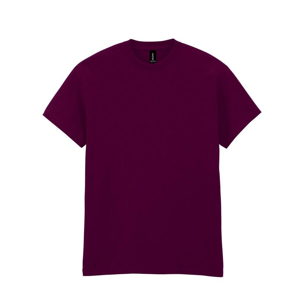 Unisex Adult Heavy Cotton TShirt (Maroon)