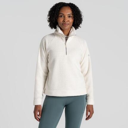 Damen Wandern Fleece - Raya Half Zip Microfleece