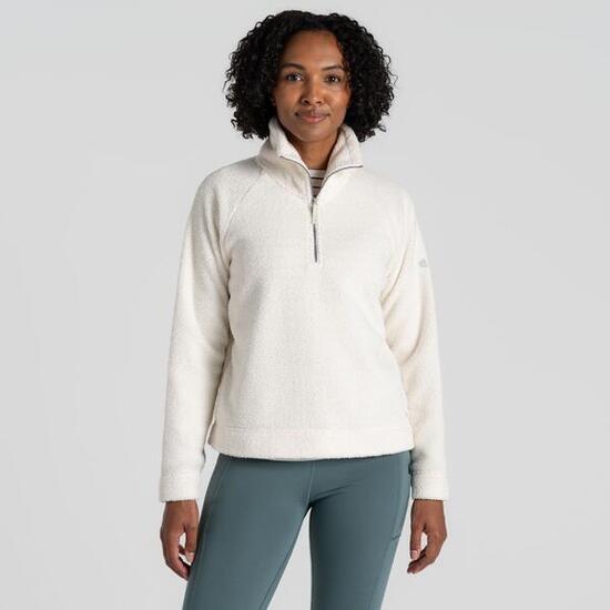 Damen Wandern Fleece - Raya Half Zip Microfleece