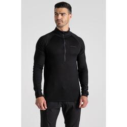 Polaire Randonnée - Merino Zip Demi Longues Homme
