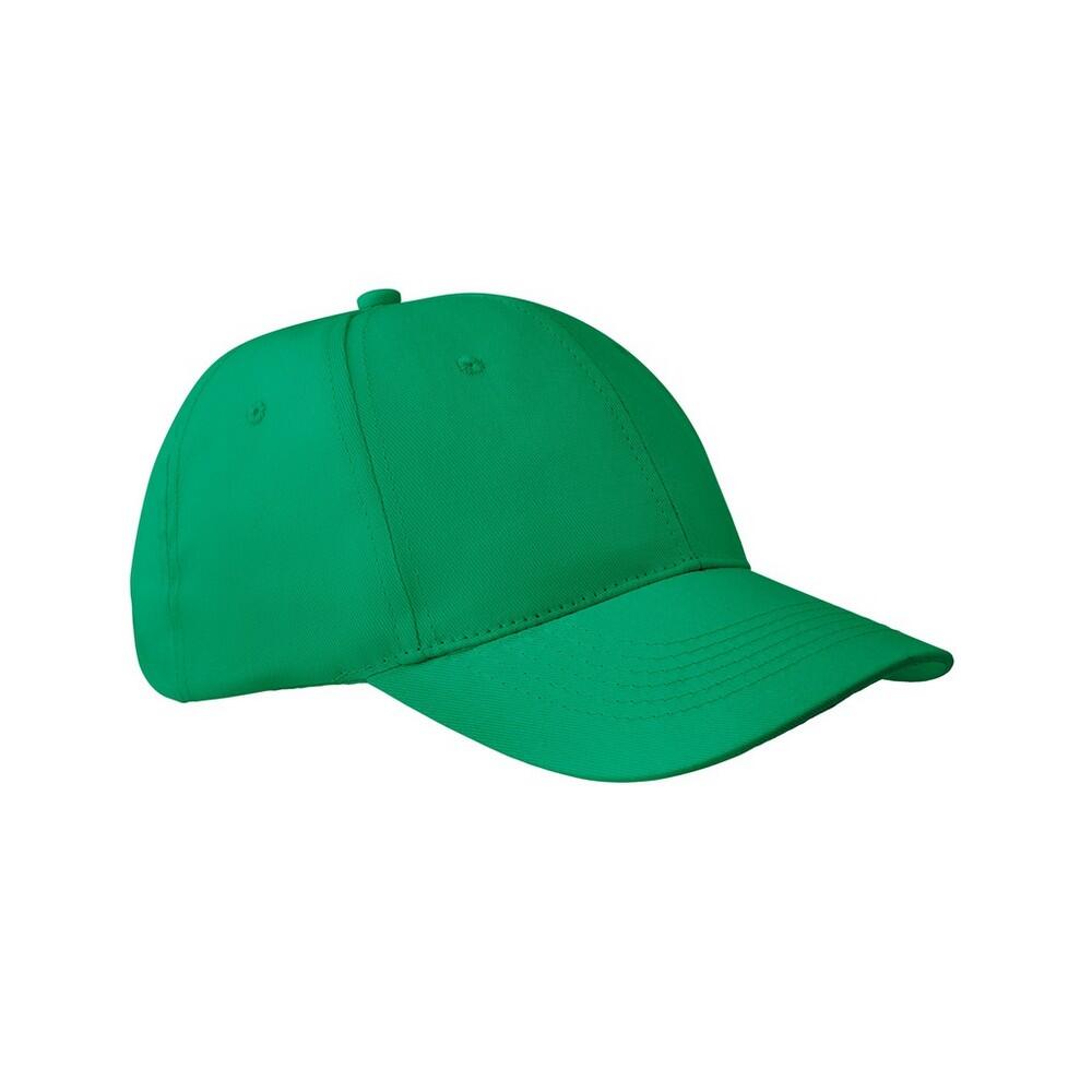 SOL'S Boné de basebol Apollo 6 Panel Kelly Green