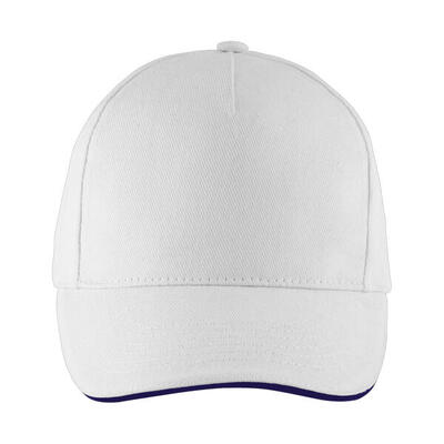 Long beach 5 paneel baseball cap (denim)