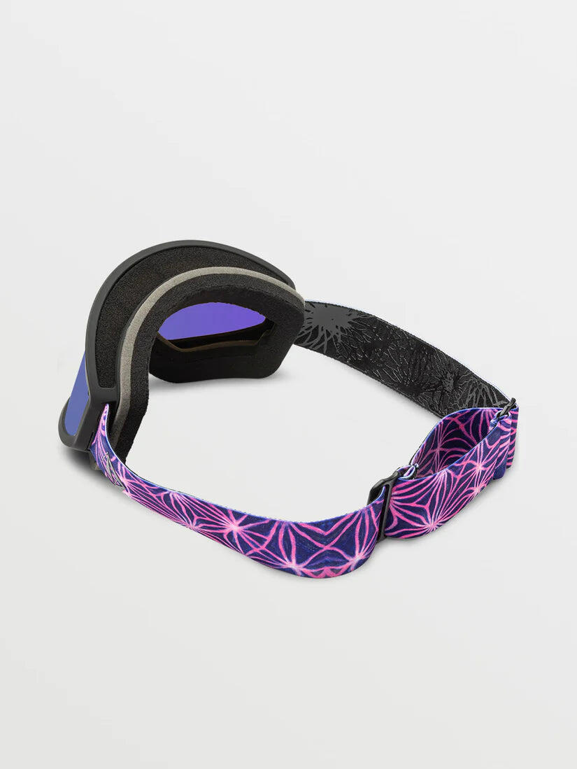 Óculos de neve Volcom Footprints - Mike Ravelson / Roxo Cromado + Lente extra 4/4