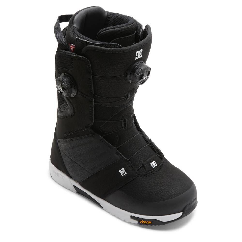 Botas de snowboard dc judge boa - preto/preto/branco